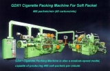 GDX1 Cigarette Soft Packet Packing Machine